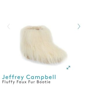 Jeffrey Campbell Faux Fur Booties